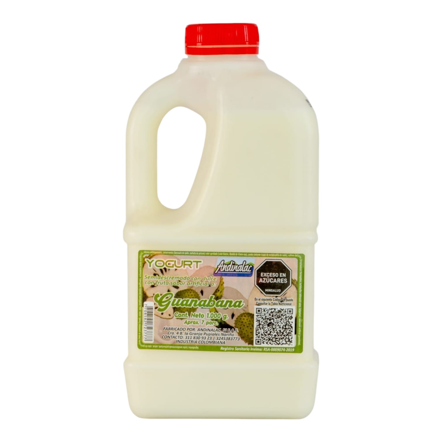 Yogurt Guanabana Litro