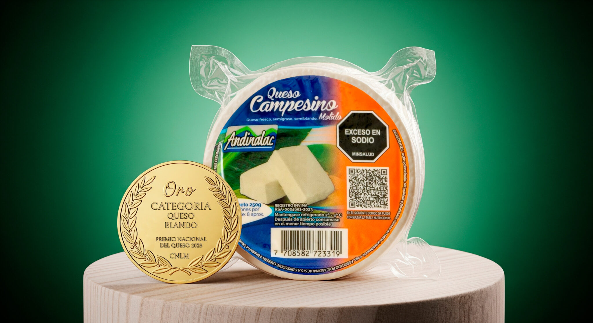 Queso Campesino Molido